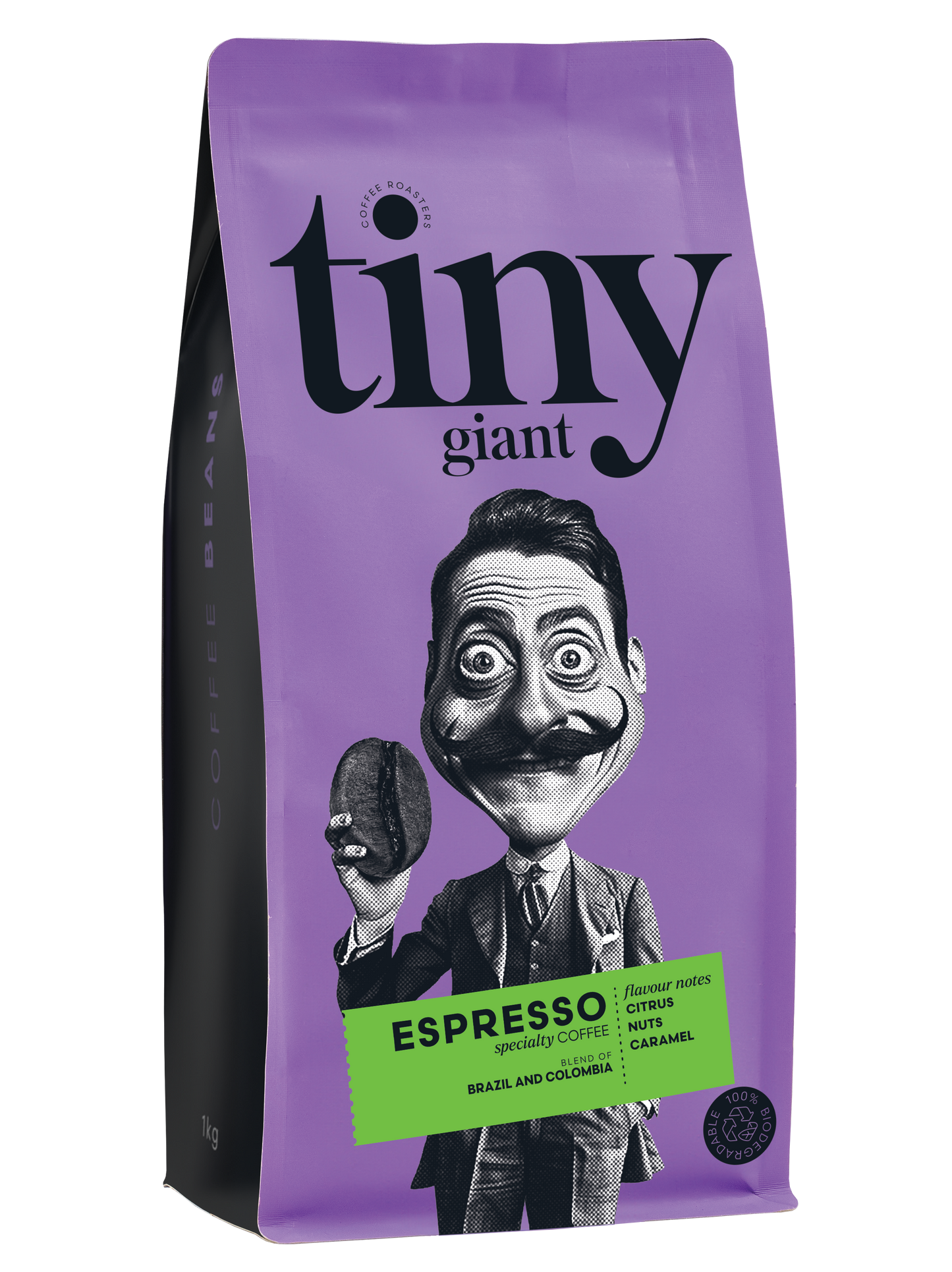 Espresso pupiņu maisījums, Brazīlija un Kolumbija
